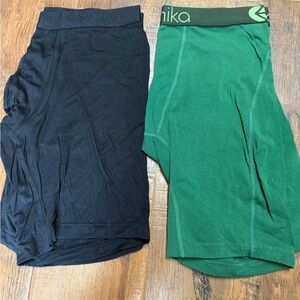 David Archy and Ethika long leg boxerbriefs. Size medium